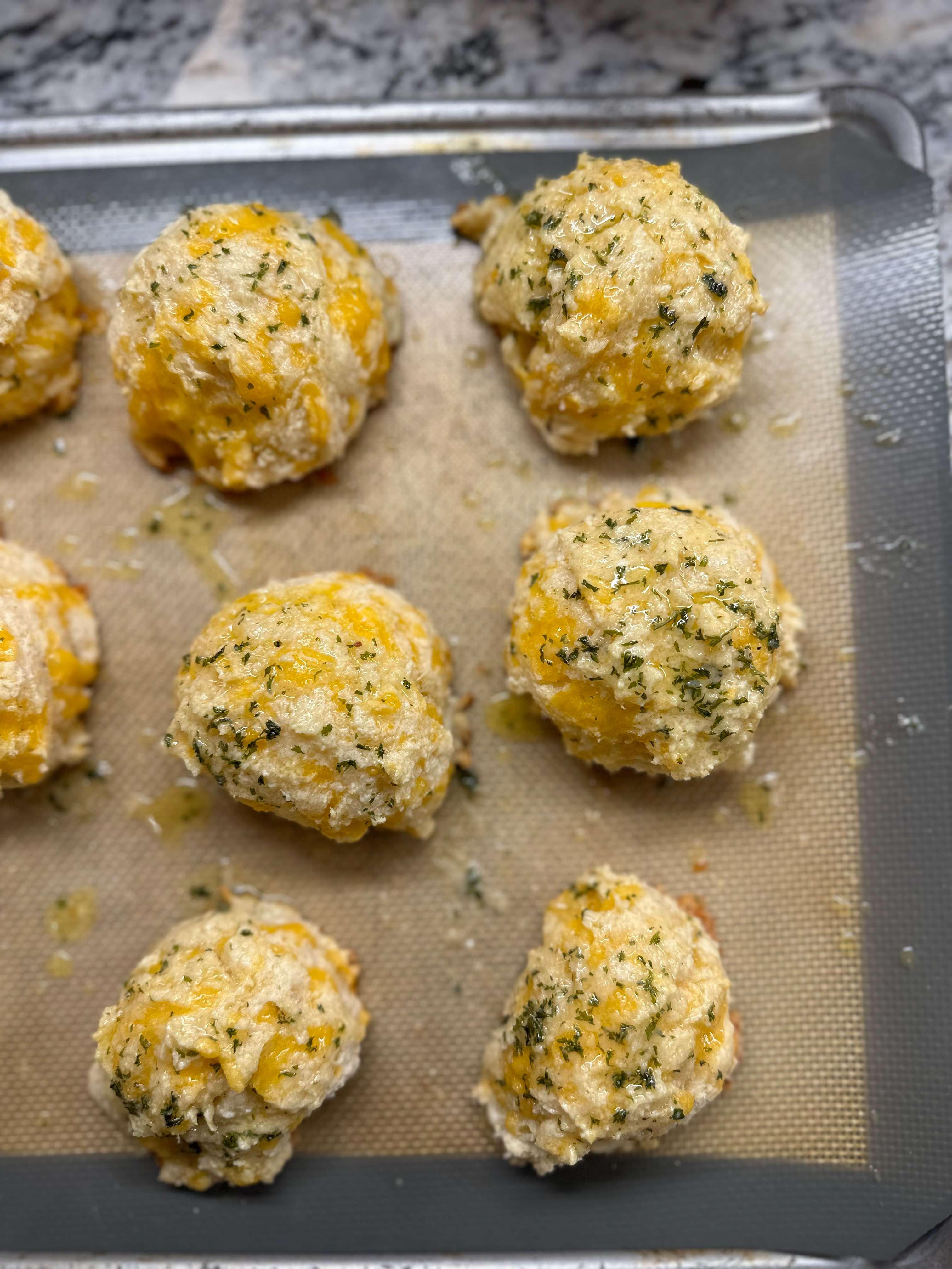 Homemade Cheddar Bay Biscuits