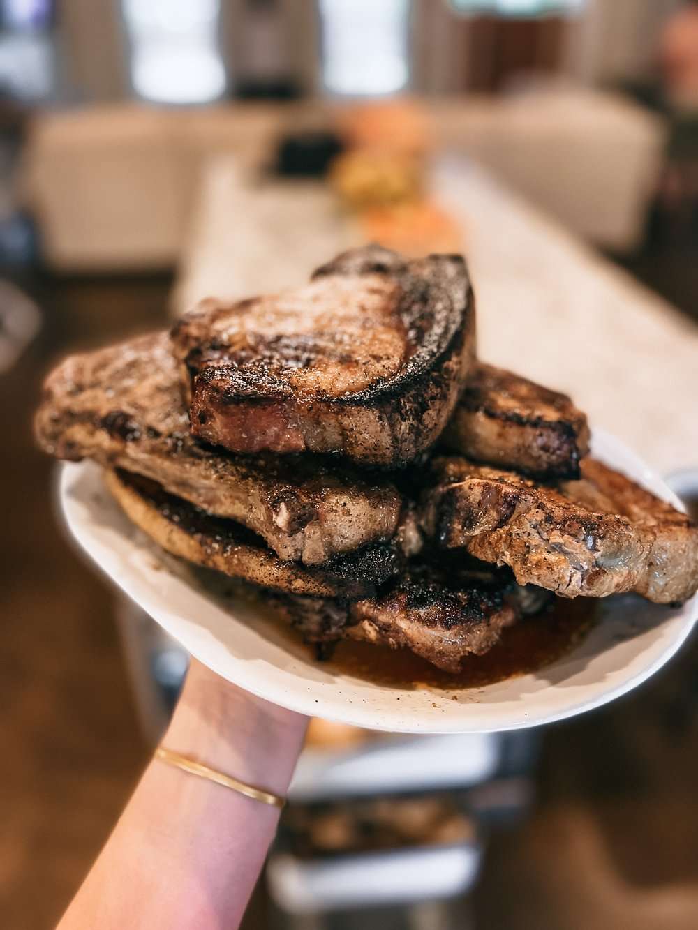 The Perfectly Grilled Pork Chop