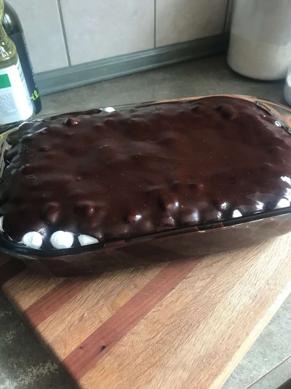 Mississippi Mud Cake with Fudge Icing