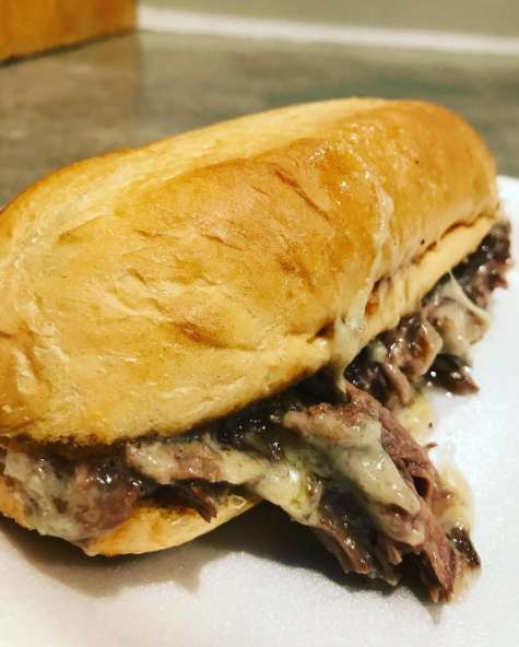 Italian Drip Beef Sandwich